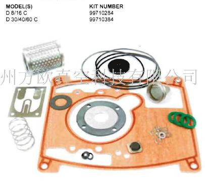 莱宝真空泵D16C-60C大维修包 